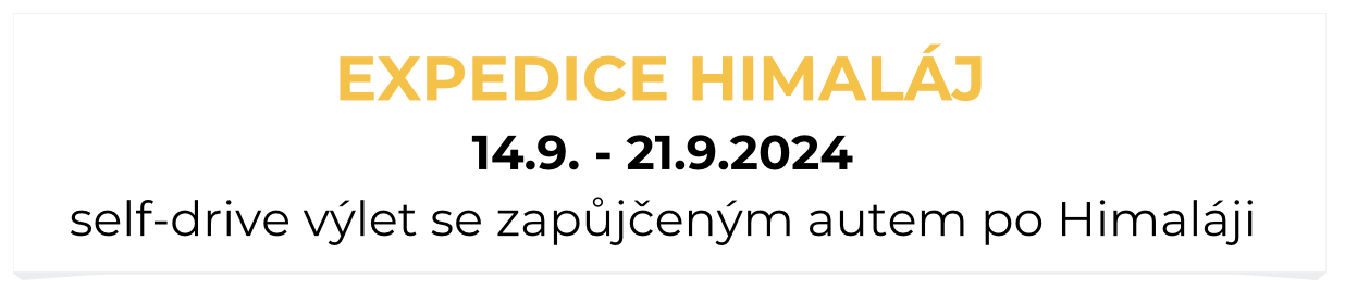 Himaláj | Self-Drive Expedice | Září 2024 |  Offroad dobrodružství za volantem po horských silnicích | rezervace online